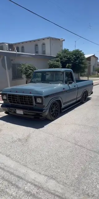 Detailed classic Ford pickup truck