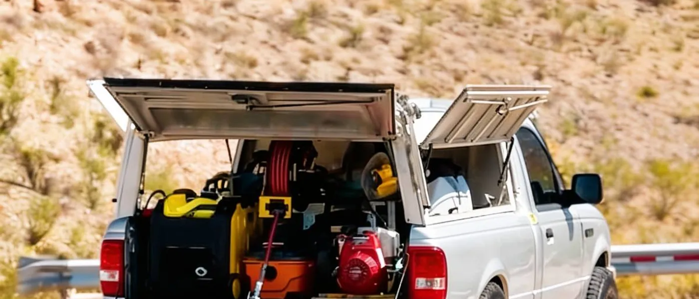 RZ AutoSpa mobile detailing truck, fully equipped